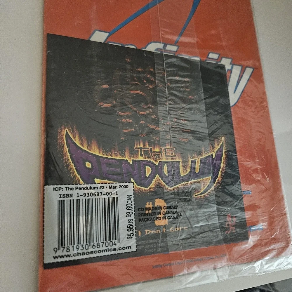 Insane Clown Posse: the Pendulum #2 (Chaos! Comics April 2000) With CD